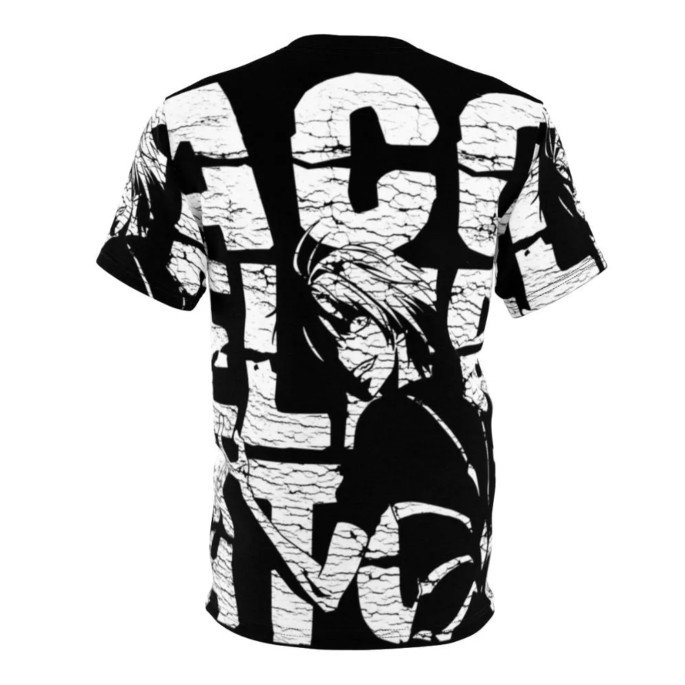 Accelerator Inspired Vintage Style T-shirt | Anime Pop Culture Apparel
