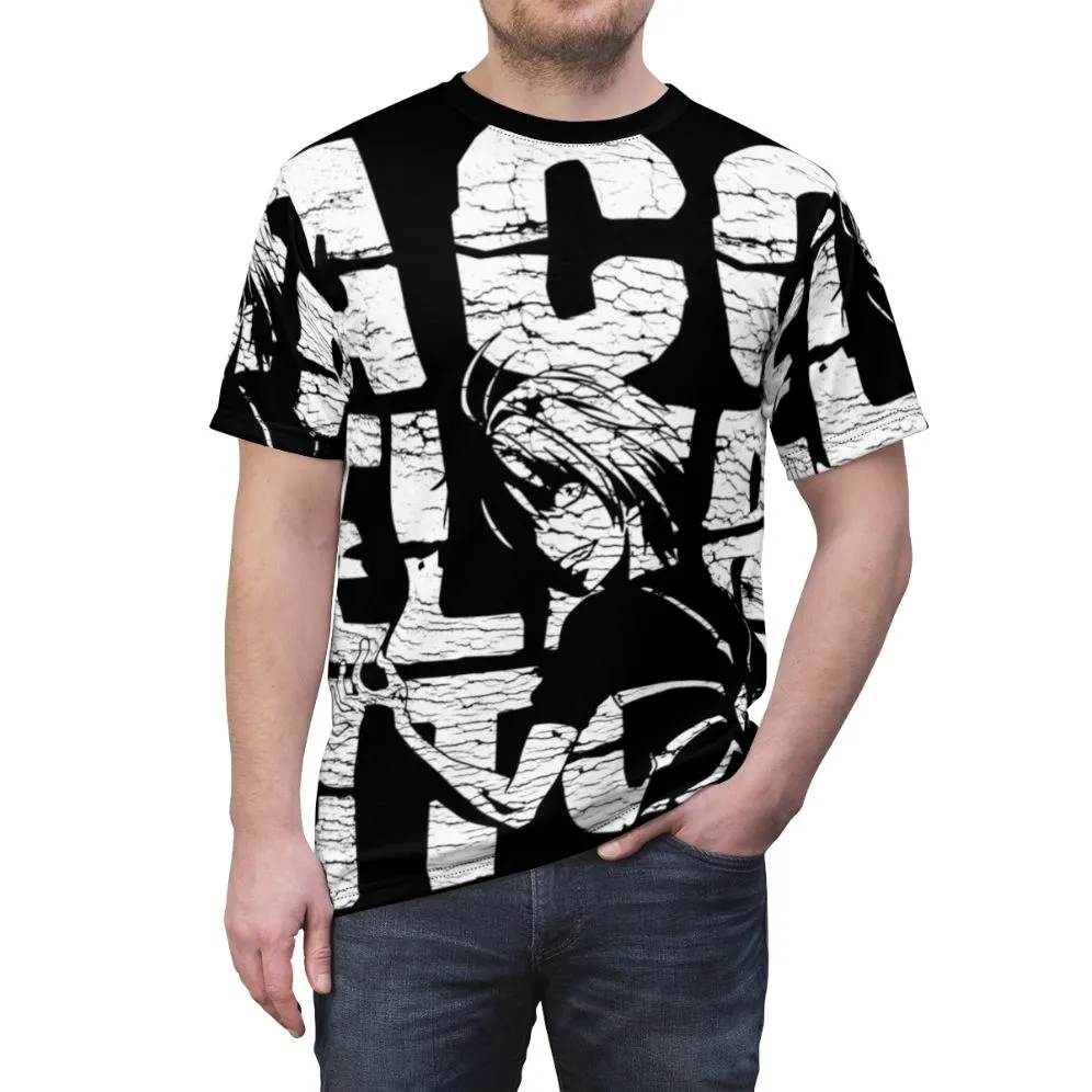 Accelerator Inspired Vintage Style T-shirt | Anime Pop Culture Apparel