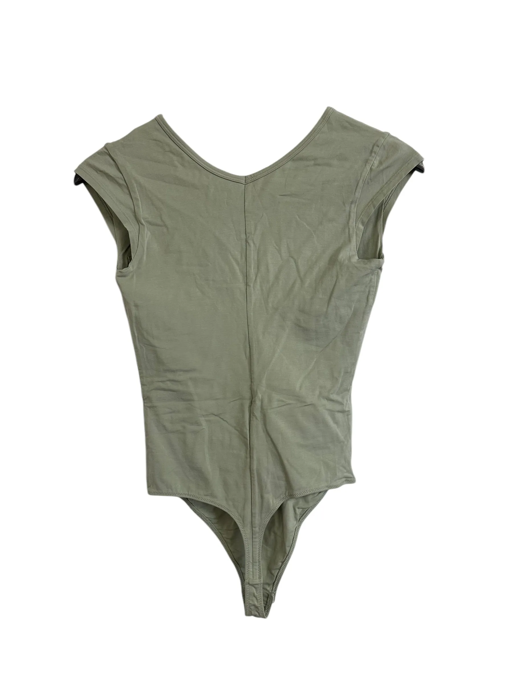 Bodysuit By Everlane In Green, Size: Xs