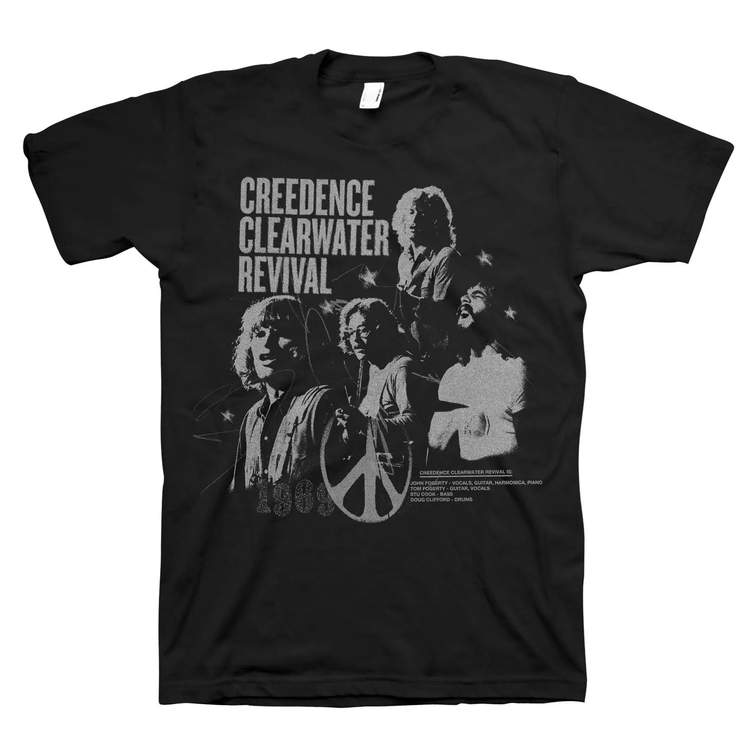 Credence Clearwater Peace Punk T shirt