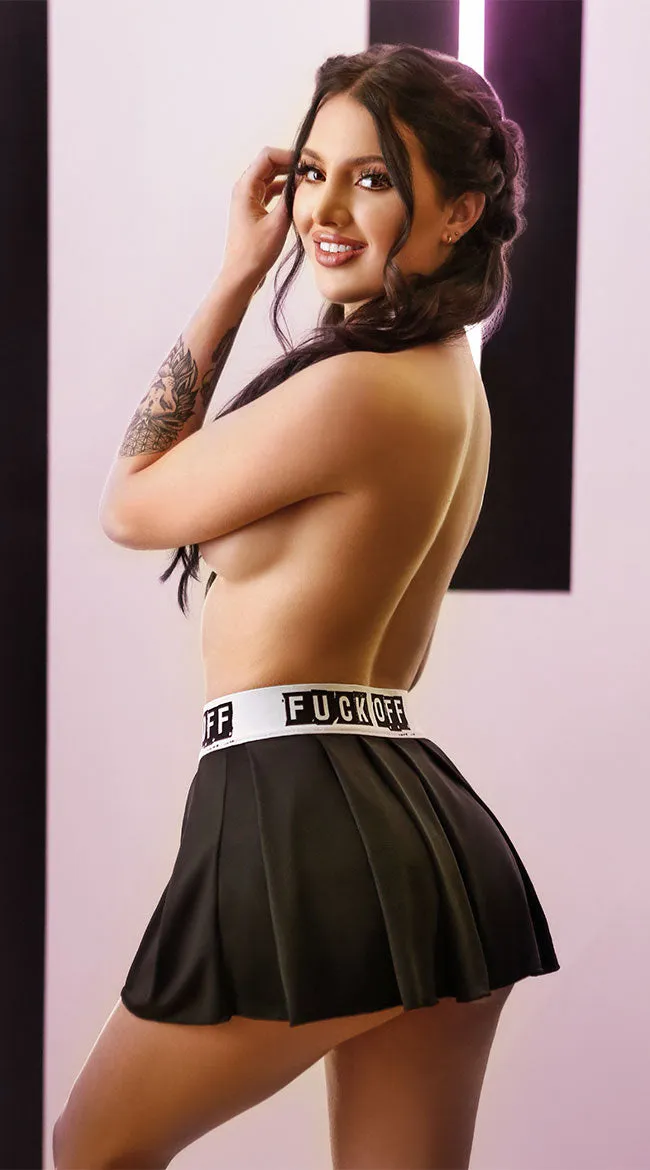 Eff Off Pleated Skirt