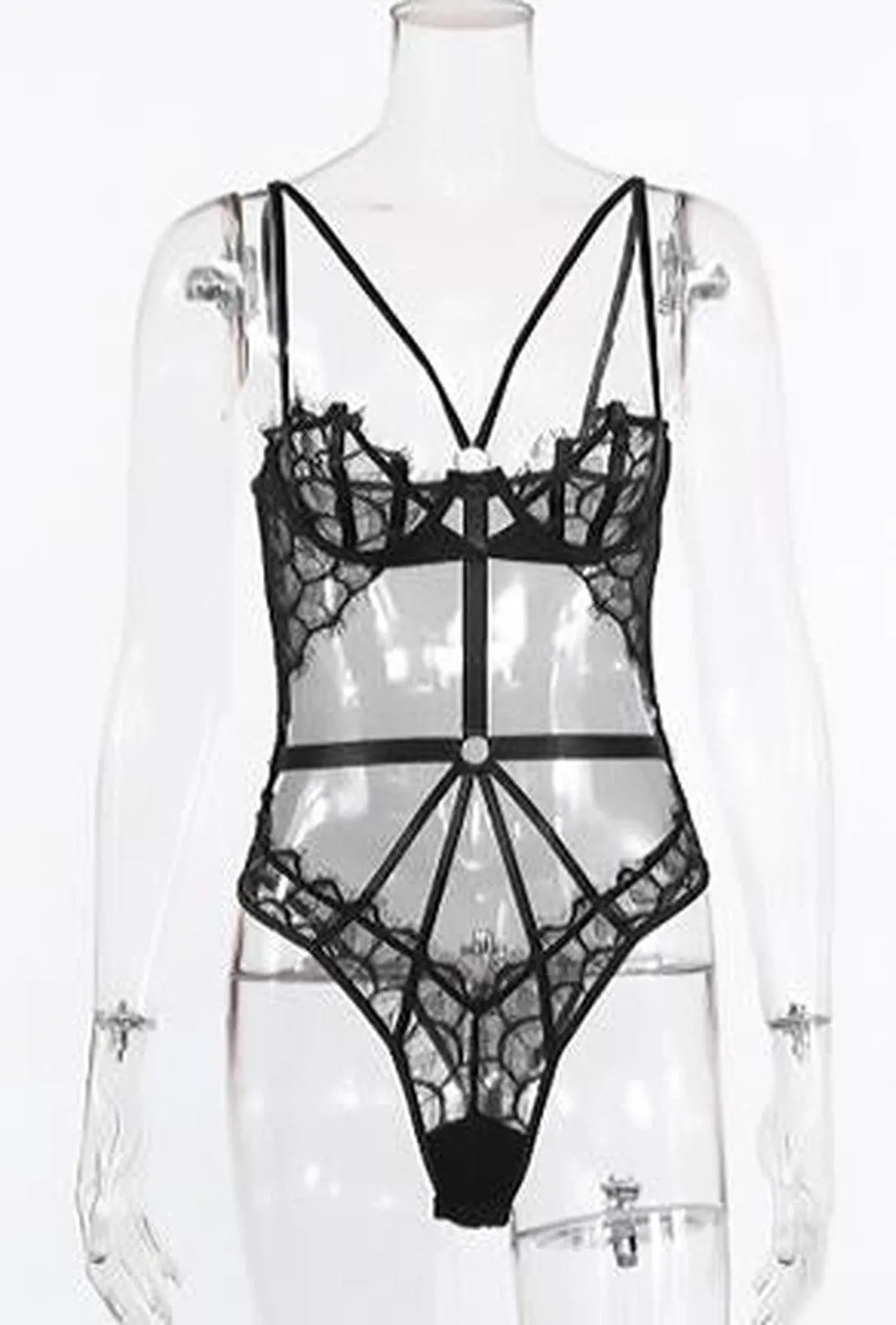FRANCISCA - LACE LINGERIE BODYSUIT