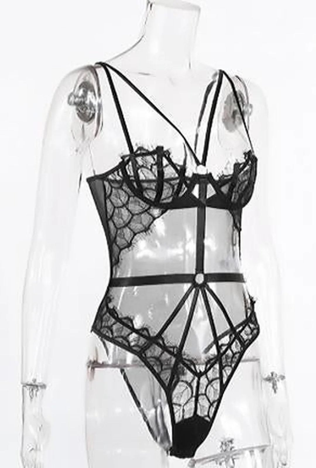 FRANCISCA - LACE LINGERIE BODYSUIT