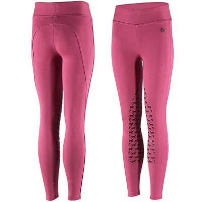 Horze Active JR Silicone Horse Grip Tights