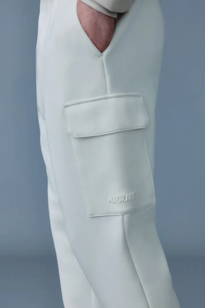 Mackage Marvin-R Double-Face Jersey Cargo Sweatpants