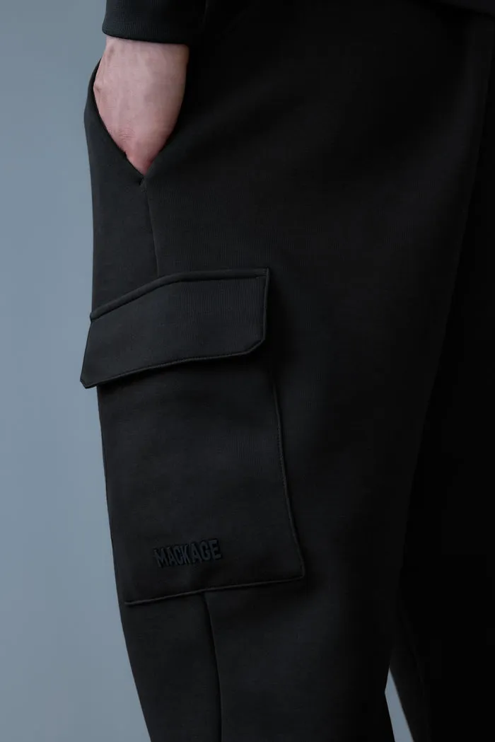 Mackage Marvin-R Double-Face Jersey Cargo Sweatpants