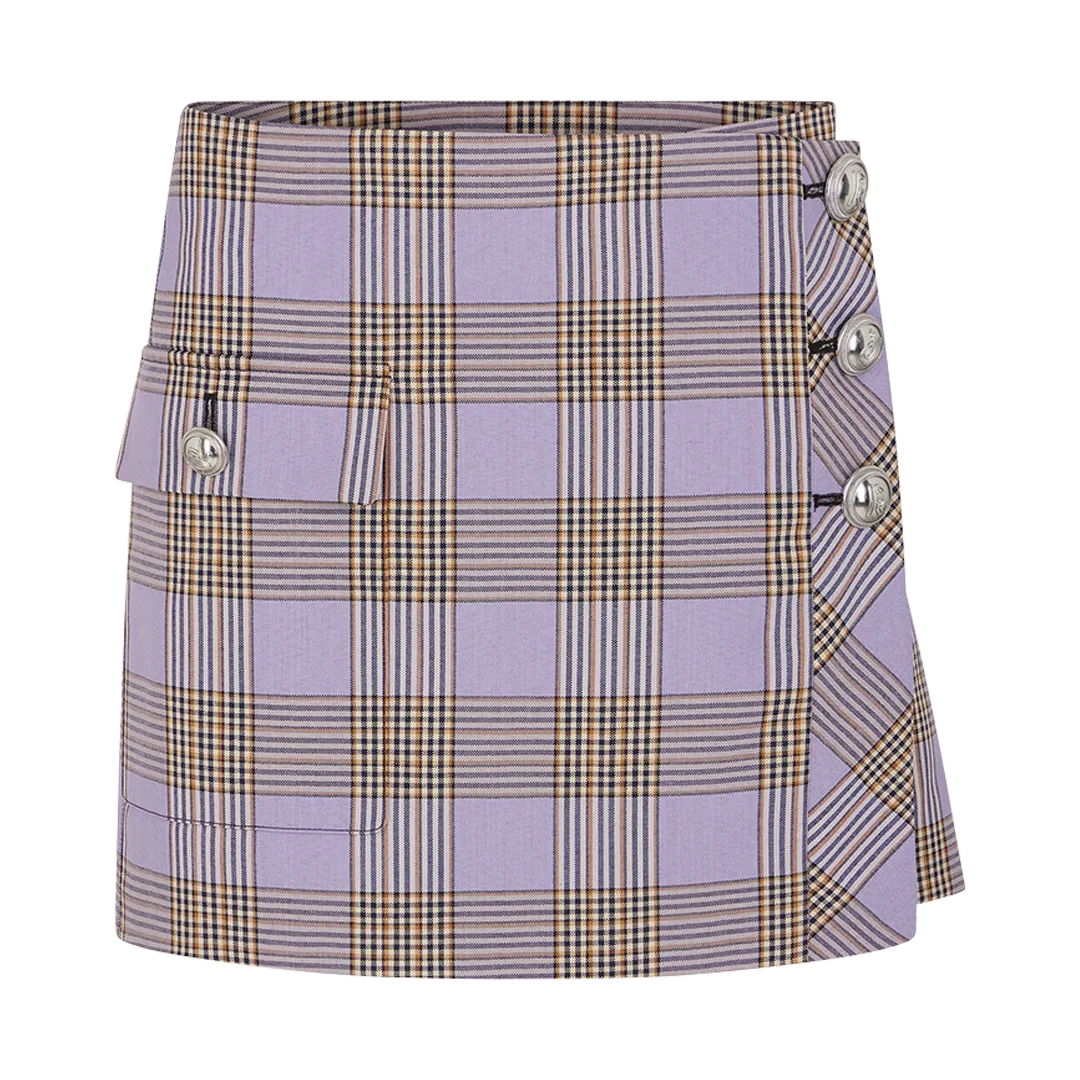 Plaid Miniskirt