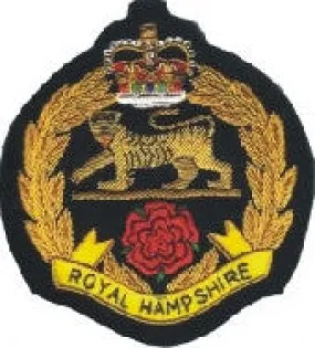Royal-Hampshire(RHQ)-Wire-Blazer-Badge