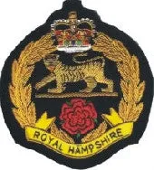 Royal-Hampshire(RHQ)-Wire-Blazer-Badge