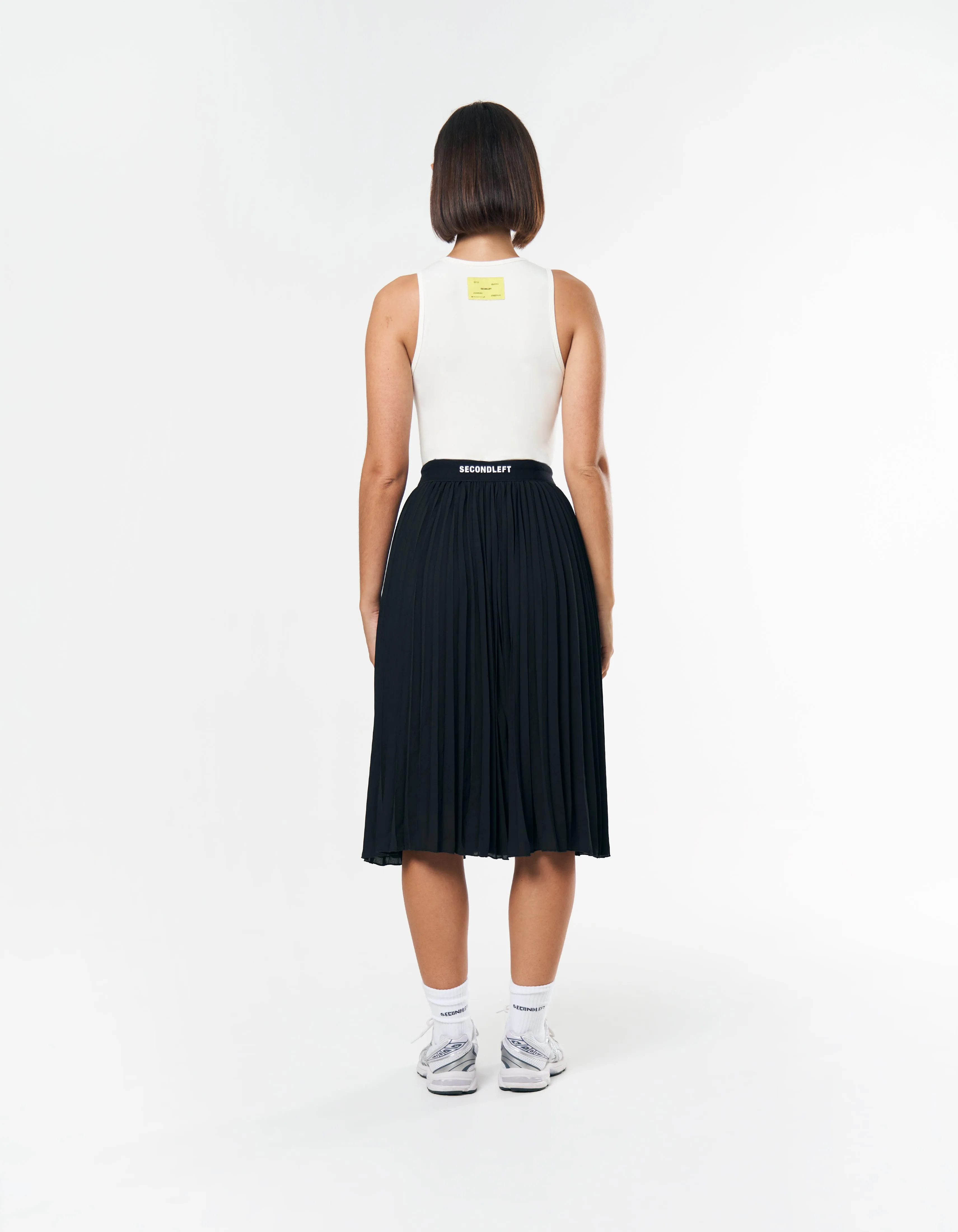 S1 Pleat Skirt - Black