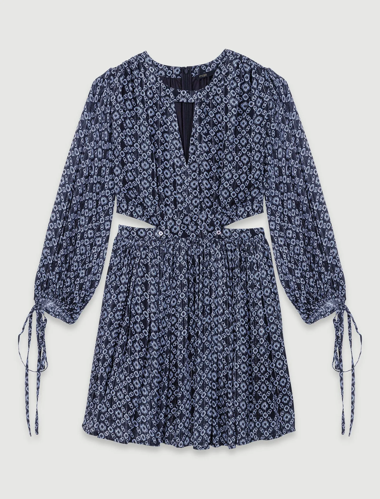 Short Clover motif dress
