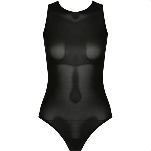 Sleeveless Mesh Bodysuit