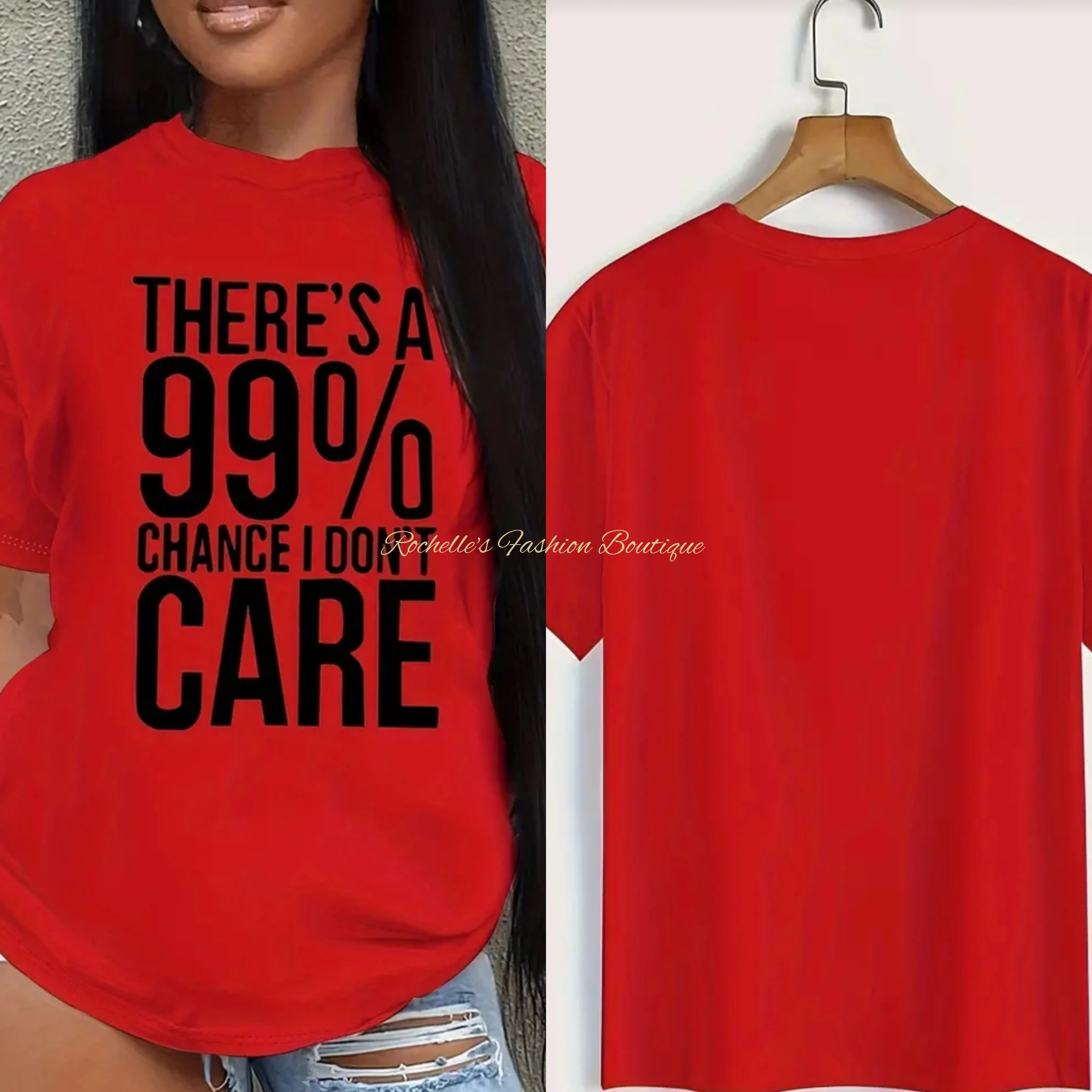 White There's a 90% Chance T-Shirt